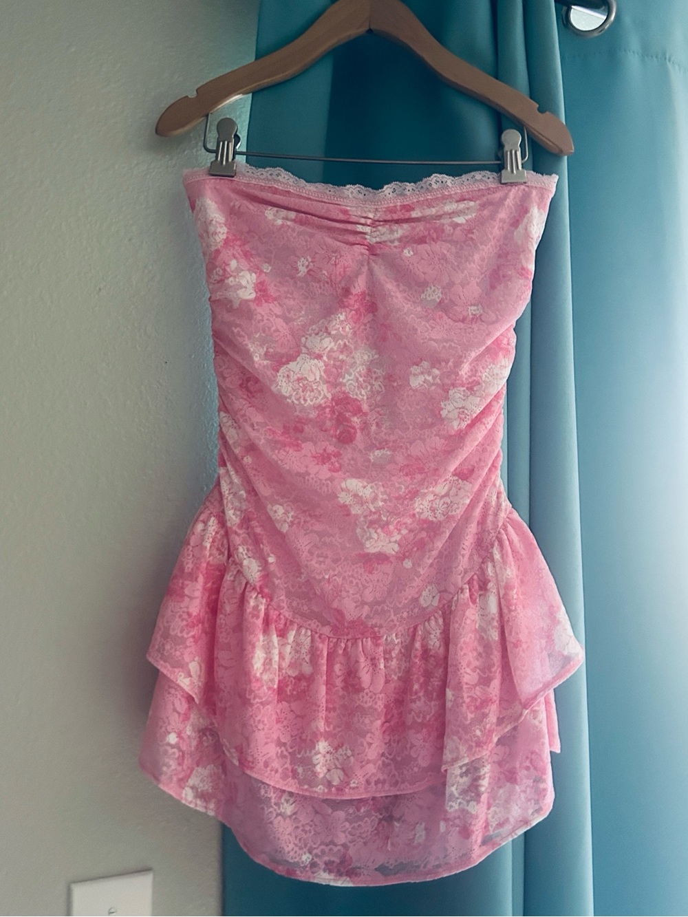 🆕💐 LoveShackFancy x PINK Victoria Secret Everblooming Strapless Dress XS NWT🎀 - Picture 11 of 14